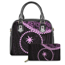 Load image into Gallery viewer, Hawaiian Chuuk Micronesia Pattern Crossbody Bags / Messenger Bag Sets
