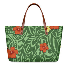 Load image into Gallery viewer, Latest Design Handbags Hawaiian Floral Design Print for Women
