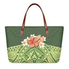 Load image into Gallery viewer, Latest Design Handbags Hawaiian Floral Design Print for Women
