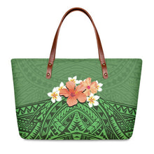Load image into Gallery viewer, Latest Design Handbags Hawaiian Floral Design Print for Women
