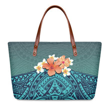 Load image into Gallery viewer, Latest Design Handbags Hawaiian Floral Design Print for Women
