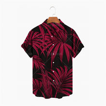 Load image into Gallery viewer, Fashion Men's Color Printed Beach Aloha/Hawaiian Short Sleeve Shirt
