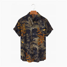 Load image into Gallery viewer, Fashion Men's Color Printed Beach Aloha/Hawaiian Short Sleeve Shirt
