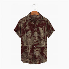 Load image into Gallery viewer, Fashion Men's Color Printed Beach Aloha/Hawaiian Short Sleeve Shirt
