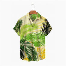 Load image into Gallery viewer, Fashion Men's Color Printed Beach Aloha/Hawaiian Short Sleeve Shirt
