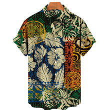 Load image into Gallery viewer, Vintage Summer Style 3D Print Cropped Flap Loose Hawaiian Fashion Shirt Unisex
