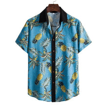 Load image into Gallery viewer, Men's Harajuku Short Sleeve Vintage Hawaiian Beach Shirts for Men
