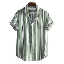 Load image into Gallery viewer, Men's Harajuku Short Sleeve Vintage Hawaiian Beach Shirts for Men
