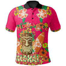 Load image into Gallery viewer, Hawaii All Over Summer Fashion 3D Printed Polo Shirt for Men and Women
