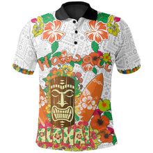 Load image into Gallery viewer, Hawaii All Over Summer Fashion 3D Printed Polo Shirt for Men and Women
