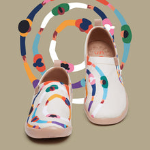 Load image into Gallery viewer, Canvas Casual Flat Shoes Art Painted Travel Shoes for Women
