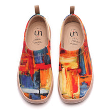 Load image into Gallery viewer, Retro Sports COLOR BRUSH Artist Paint Canvas Art Travel Shoes for Women
