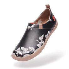 Load image into Gallery viewer, Women's Microfiber Leather Canvas Loafers Art Travel Shoes
