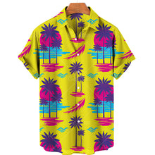 Load image into Gallery viewer, Fashion Coconut Hawaiian/Aloha Short Sleeve Shirt

